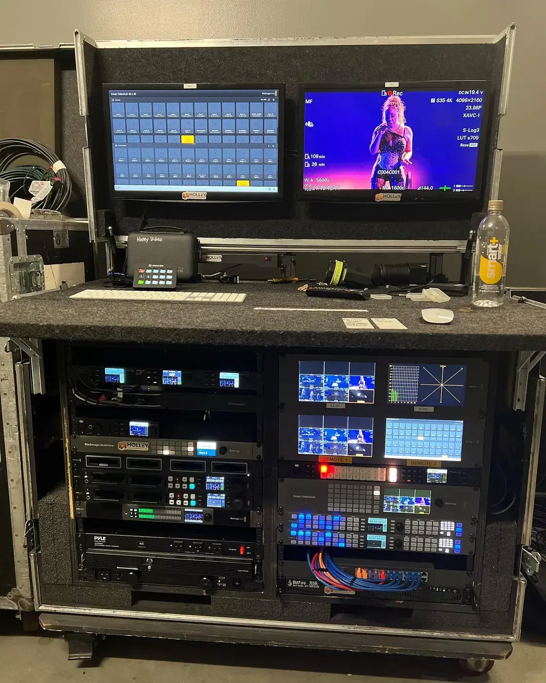 5 camera concert flypack