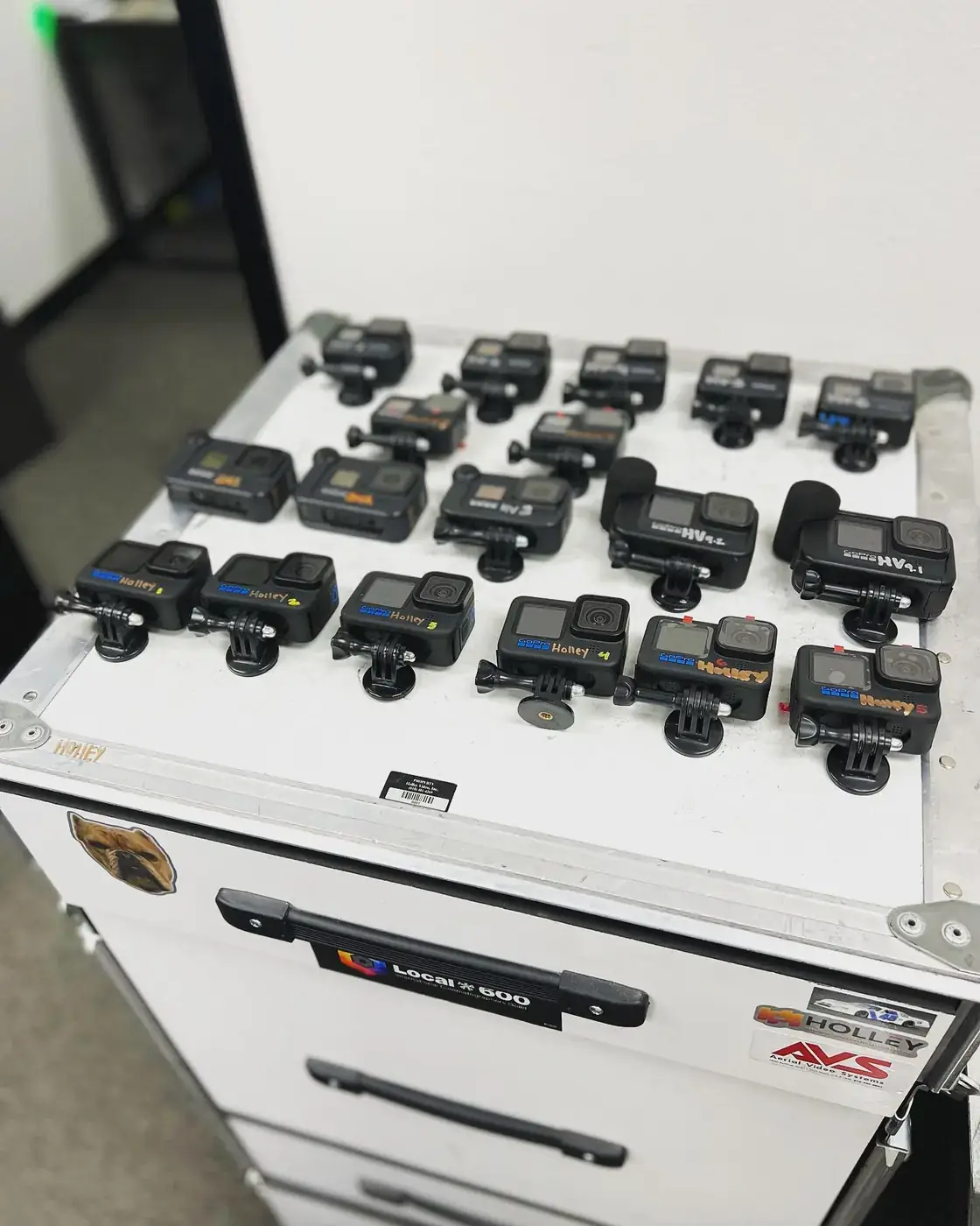 GoPro POV camera fleet